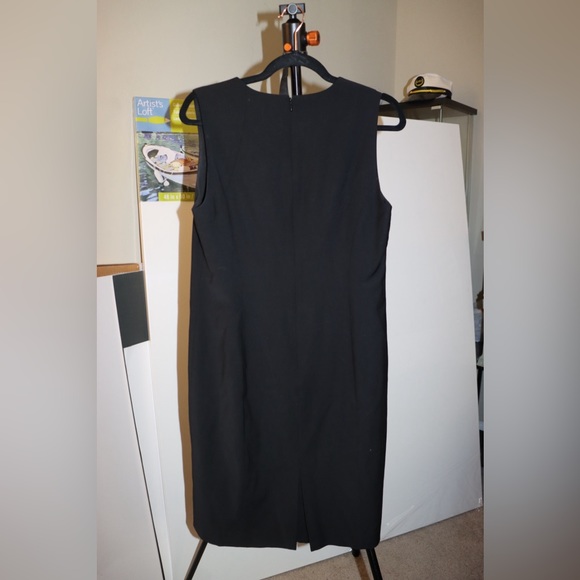 EUC Black Wool Talbots Sheath Dress - Picture 5 of 6